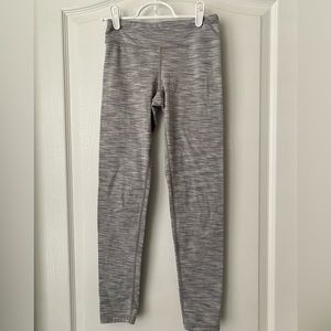 Gray legging capris. 90° by Reflex. Size large/12.